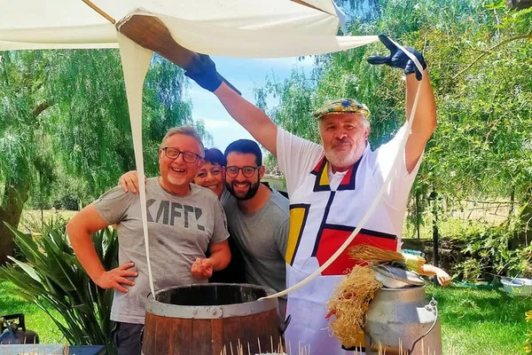 Savor Sicily: Mozzarella Show & Culinary Delights on the Terrace