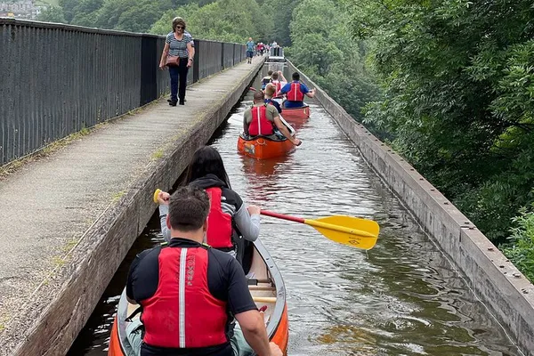 Paddle Through History: Pontcysyllte Aqueduct Canoe Adventure