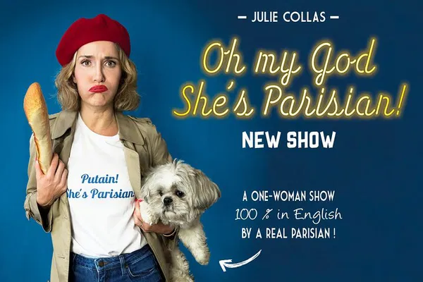 Experience Parisian Wit: Julie Collas' Hilarious English Comedy Show!