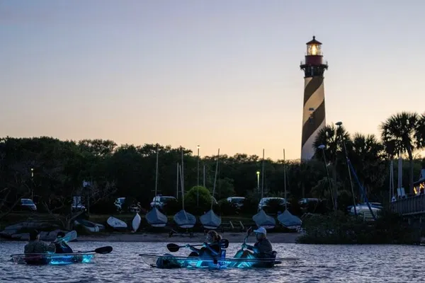 St. Augustine: Sunset & Glow Kayak Tour