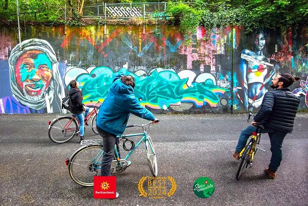 Geneva's Urban Canvas: Explore Street Art by Bike!
