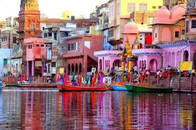 Discover India's Treasures: Taj Mahal, Mathura, and Vrindavan Day Tour