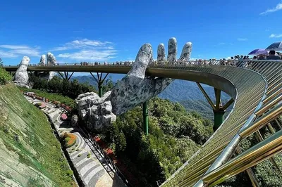 Discover Da Nang's Heights: Private Ba Na Hills & Golden Bridge Adventure