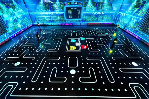Real-Life PAC-MAN Game: Maze Adventure in Manchester
