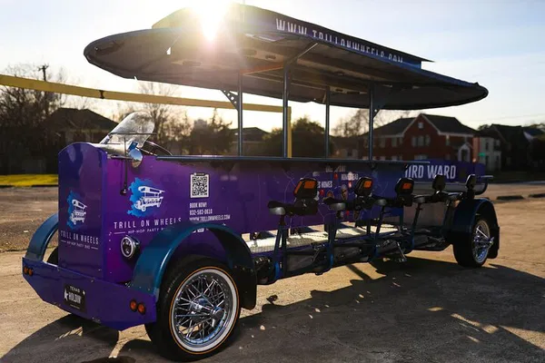 Houston's Trill Ride: Hip-Hop Party Bike Adventure!