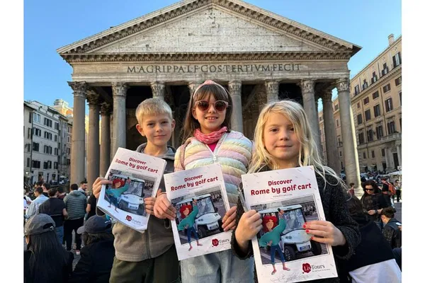 Rome Family Golf Cart Tour: See Ancient Sites Fast!