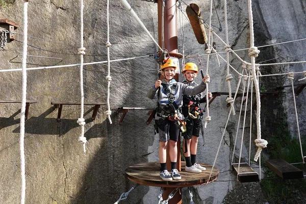 Rocklin Quarry Adventure: Climb, Zip & Free Fall!