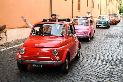 Dolce Vita on Wheels: Rome's Fiat 500 & Spritz Adventure!