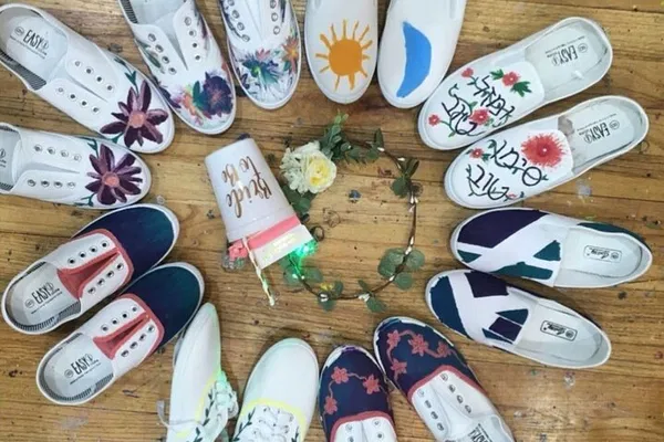 Unleash Your Inner Artist: Sneakers Painting Class in Celebration!