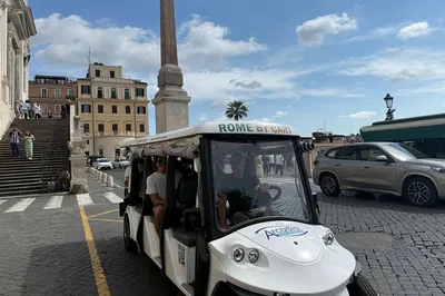 Rome Golf Cart Tour: Ancient Sites & Foodie Adventure