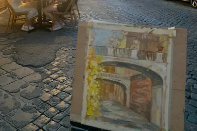 Paint Rome's Ruins: Private, Artistic Experience