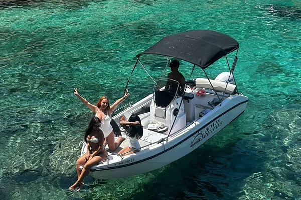 Ibiza Adventure: Captain Your Own License-Free Boat!