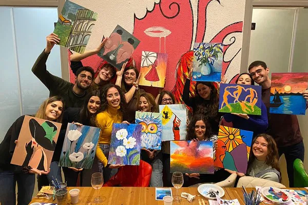 Unleash Your Inner Artist: Paint n' Sip in Rome's Historical Heart