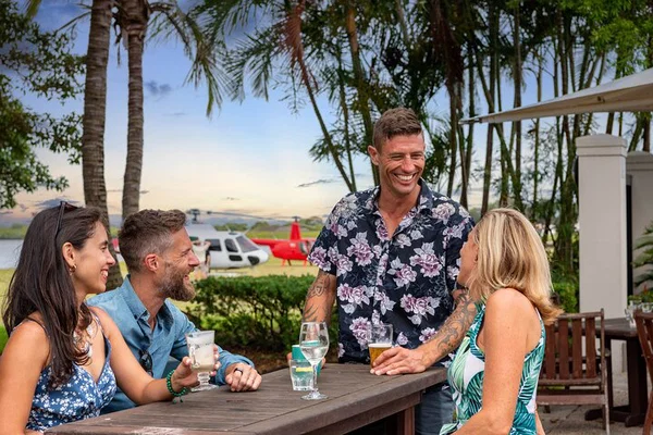 Brisbane & Gold Coast Helicopter Pub Crawl: Soar, Sip, and Socialize!