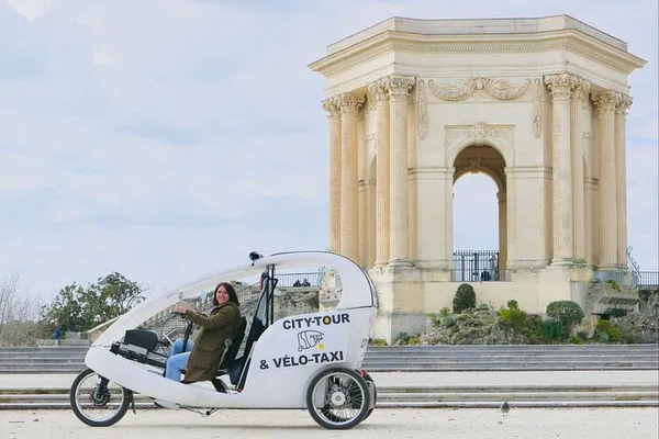 Discover Montpellier: A Unique Bike-Taxi Adventure