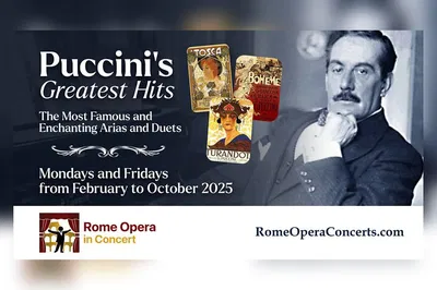 Rome: Puccini's Greatest Hits Concert & Aperitif