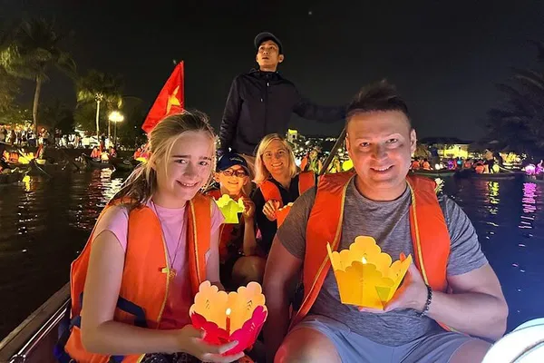 Explore Da Nang & Hoi An: Marble Mountains, Boat Ride & Night Market Adventure