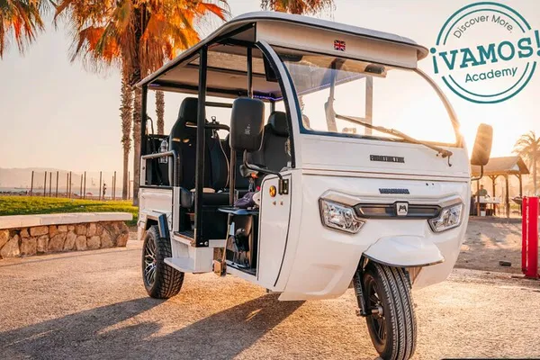 Málaga Tuk Tuk Tour: Spanish & City Views!