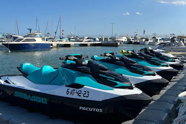 Murcia Coast Jet Ski Thrill: 30-Minute Aquatic Adventure!