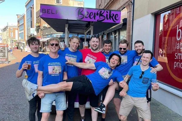 Belfast Beer Bike: Pedal-Powered Pub Crawl Adventure!