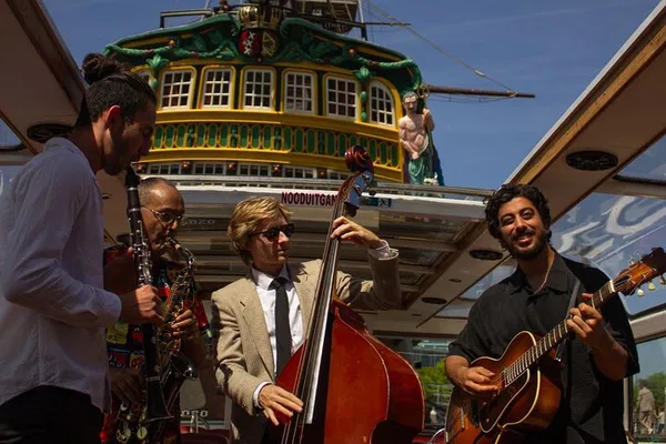 Amsterdam Canal Cruise: Live Jazz & City Views!