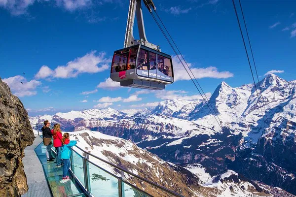 Schilthorn & Interlaken Adventure: Bond-Style Thrills from Zurich!