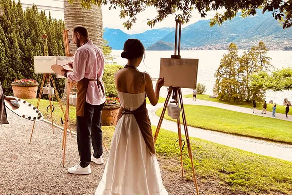 Unleash Your Inner Artist: Painting Class at Villa Melzi Gardens on Lake Como