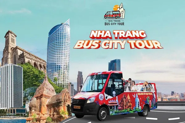 Nha Trang Open-Top Bus Tour: City Sightseeing Adventure!