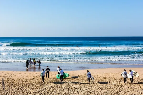 Catch Your First Wave: Group Surfing Lesson in Costa da Caparica