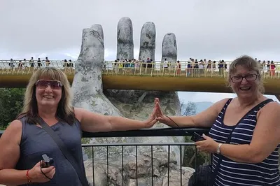 Da Nang's Wonders: Golden Bridge, Marble Mountains & Lady Buddha Shore Excursion