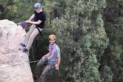 Conquer the Rockies: Half Day Rappelling Adventure near Denver!
