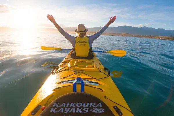 Kaikoura Sunset Kayak: Seals, Serenity & Coastal Magic!