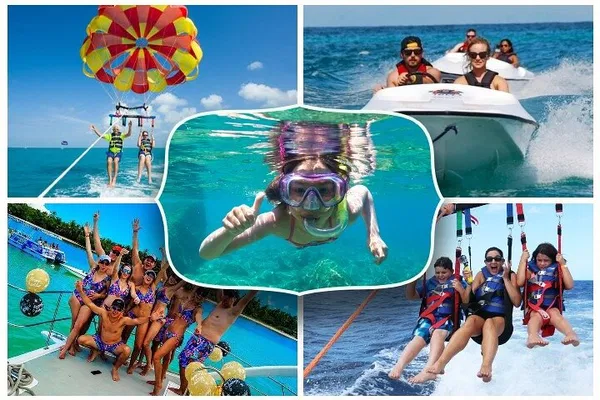 Unleash Your Inner Thrill-Seeker: Speedboat & Parasailing Combo in Punta Cana!