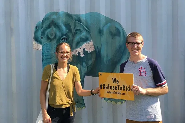 Ethical Agra Tour: Wildlife SOS Elephant Sanctuary Private Transfer