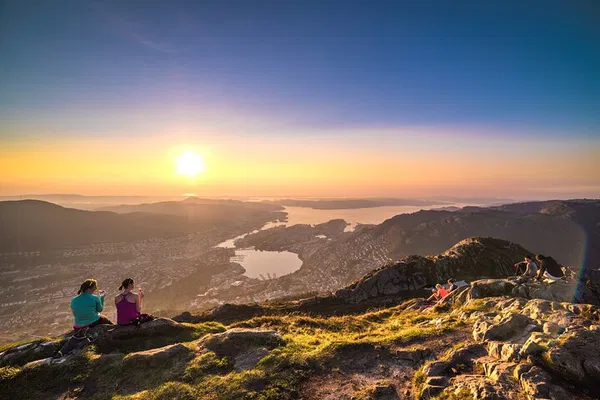 Bergen by Night: Ascend to Culinary Heights & City Lights