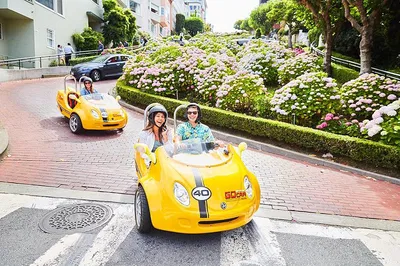 Unleash San Francisco: GPS-Guided GoCar Adventure!
