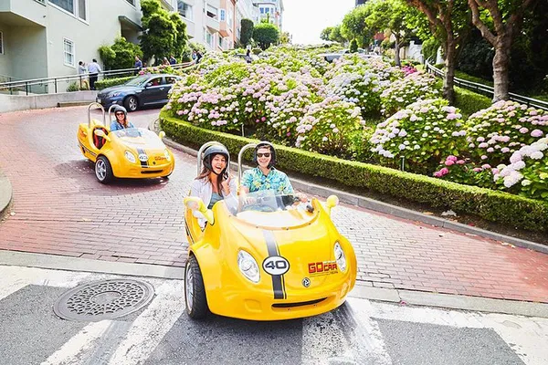 Unleash San Francisco: GPS-Guided GoCar Adventure!