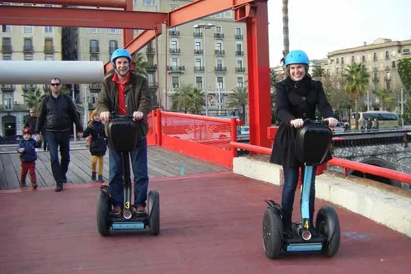 Glide Through Barcelona: A Seaside Segway Adventure