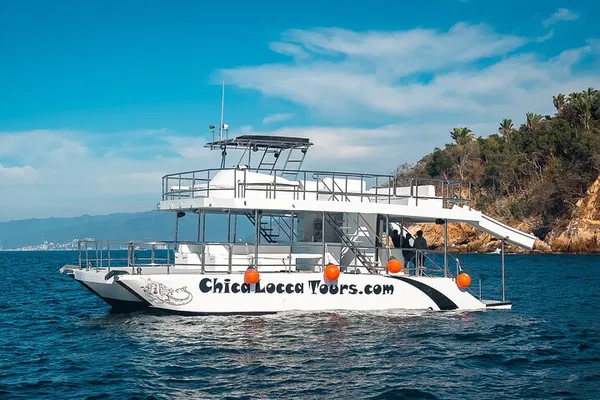 Chica Fun 6: Puerto Vallarta's Ultimate Waterslide Yacht Adventure!