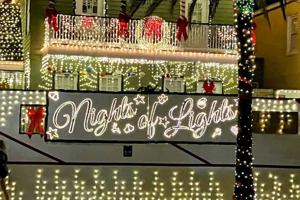 St. Augustine Nights of Lights Golf Cart Tour
