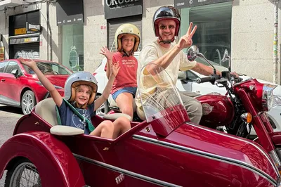 Madrid Sidecar Tour: Iconic Monuments in 1 Hour