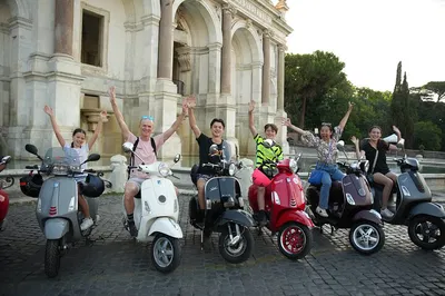 Rome's Vespa Adventure: Self-Drive Through History with a Personal Photographer!