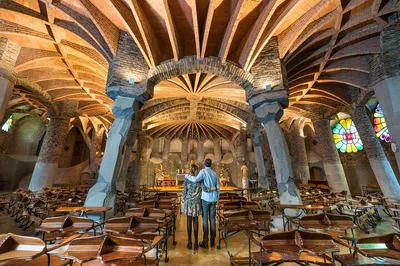 Colonia Güell: Explore Gaudí's Crypt with Audio!