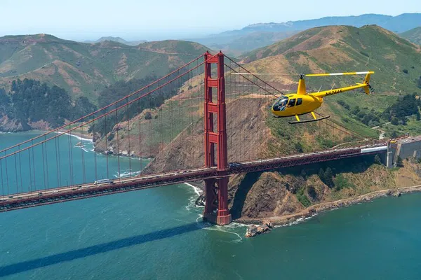 Golden Gate Helicopter Adventure: Soar Above San Francisco's Majesty!