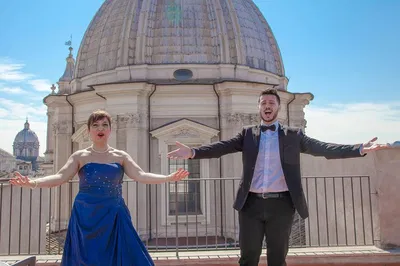 Rome Opera Under the Stars: Terrace Aperitivo & Navona Views