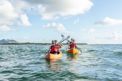 Paddle to Paradise: E-Bike & Kayak Adventure to Oahu's Mokulua Islands
