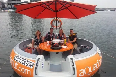 Melbourne's Aqua Donut BBQ Boat: A Unique Docklands Dining Experience
