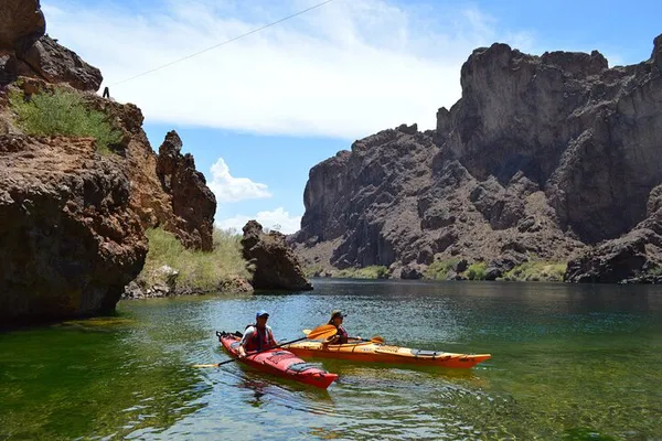 Paddle to Emerald Cave: Kayak Adventure on the Colorado River