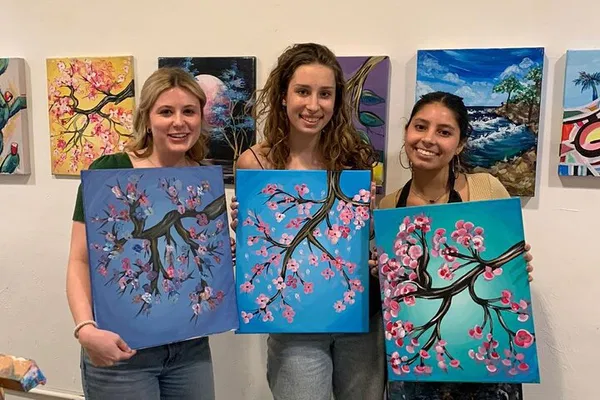 Barcelona Art Escape: Sip, Paint & Create Your Masterpiece!