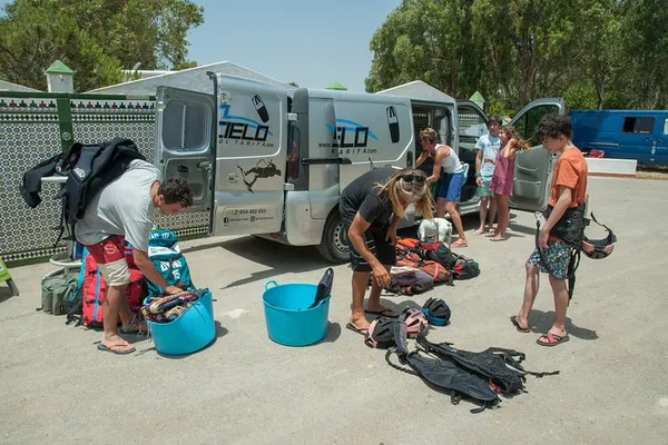 Soar the Seas: Semi-Private Kitesurfing in Tarifa's Turquoise Waters
